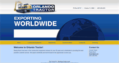 Desktop Screenshot of orlandotractor.com
